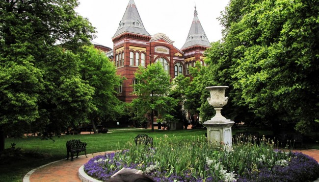Roteiro de Washington - Smithsonian Institution Jardim