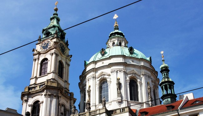 Malá Strana Praga - Igreja de São Nicolau 2