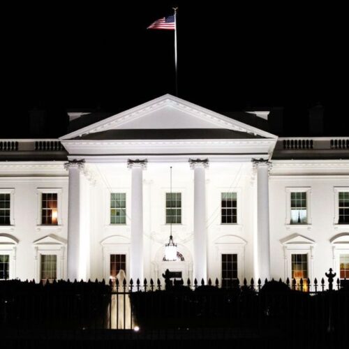 Onde ficar em Washington - Casa Branca de noite