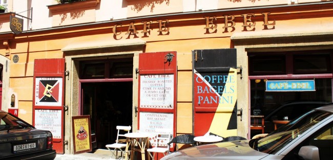 Os melhores cafés de Praga - Café Ebel 3