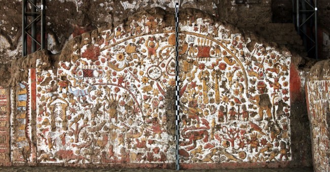 Sítios Arqueológicos de Trujillo - Huaca de la Luna 12 Muro dos mitos