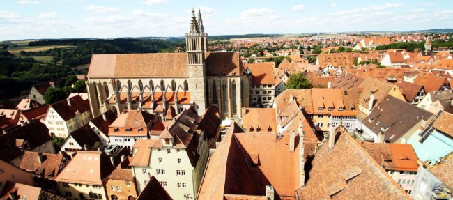 Rothenburg - Vista do alto da torre da prefeitura 2