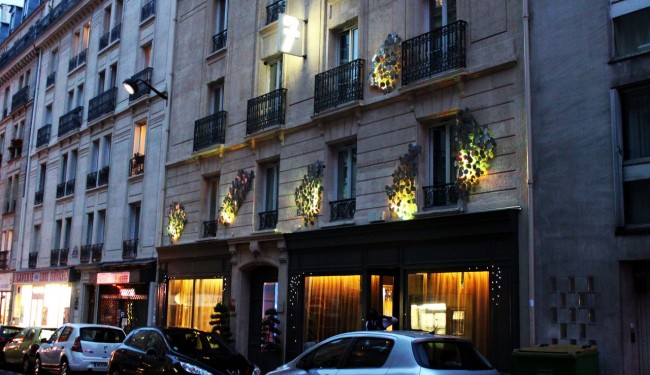 Seven Hotel em Paris - Fachada
