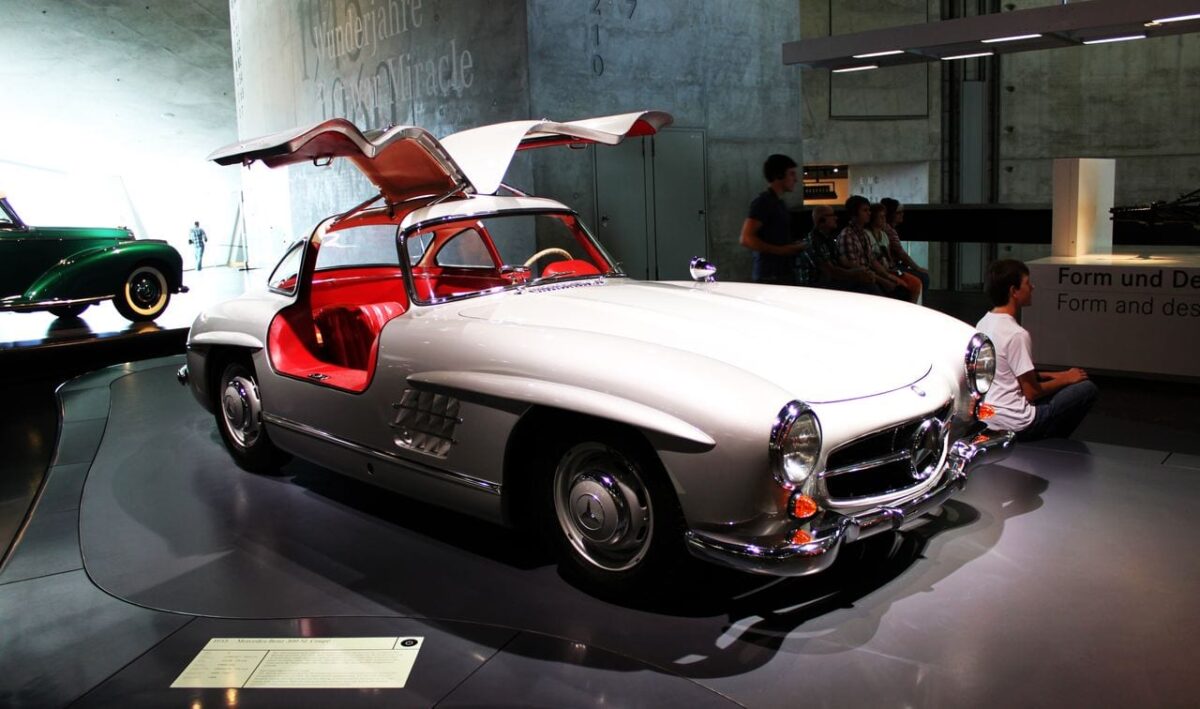 Stuttgart - Museu da Mercedes-Benz Asa de Gaivota 2