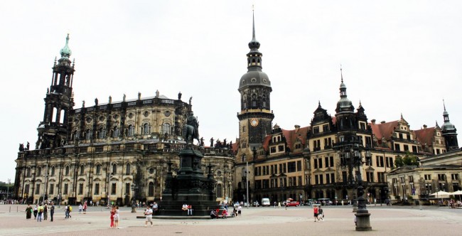 Dicas de viagem a Dresden - Cidade Velha Alstadt Praça principal 2