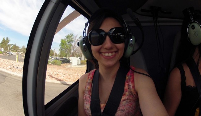 Passeio de helicóptero pelo Grand Canyon perto de Las Vegas - Natalie de copilota