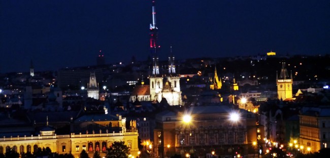 De onde ver Praga do alto - Castelo de Praga 2