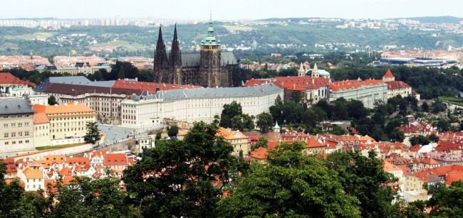De onde ver Praga do alto - Petrín 4