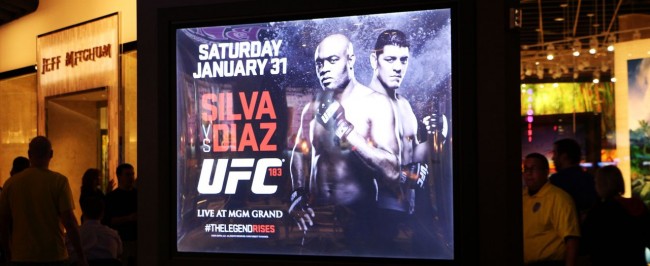 Como é assistir ao UFC em Las Vegas - Anderson Silva vs Nick Diaz 1