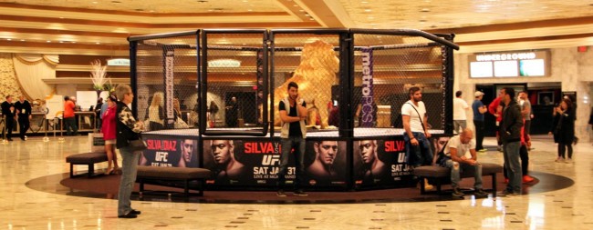 Como é assistir ao UFC em Las Vegas - Anderson Silva vs Nick Diaz 2