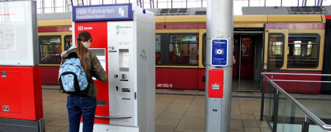 Dicas para viajar de trem na Alemanha - Comprando o ticket nas máquinas