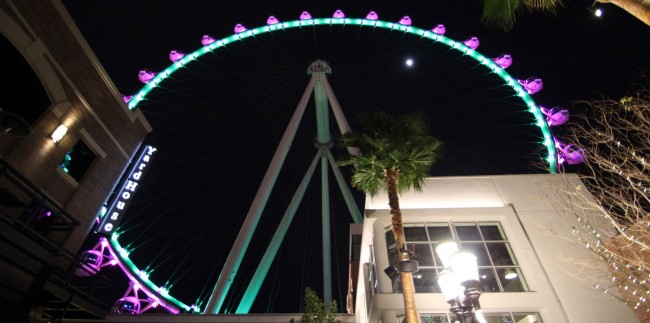 De onde ver Las Vegas do alto - High Roller The Linq 2