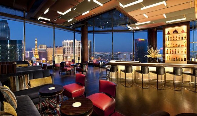 De onde ver Las Vegas do alto - Bar do Mandarin Oriental