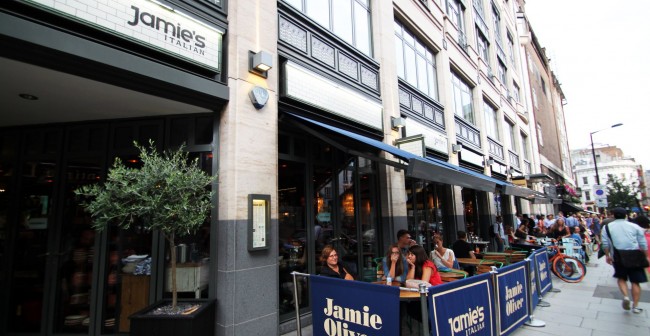 Onde comer barato em Londres - Jamie's Italian
