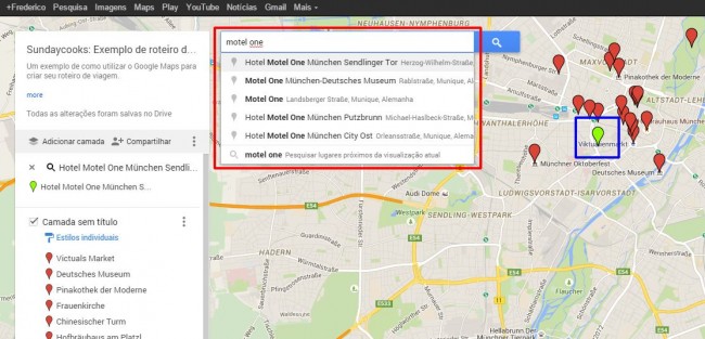 Como fazer roteiros de viagem com o Google Maps - 04