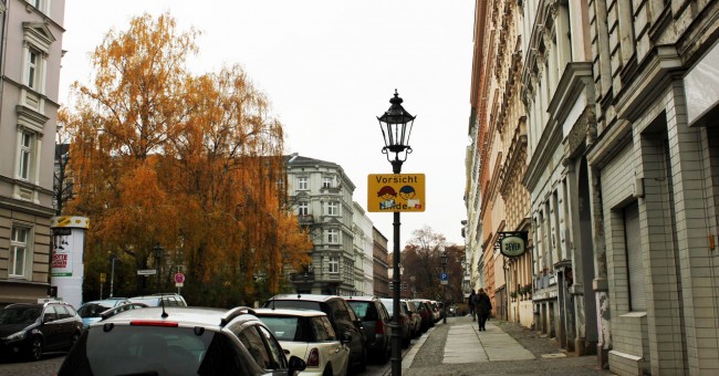 Kreuzberg, o bairro descolado de berlim - numa rua qualquer