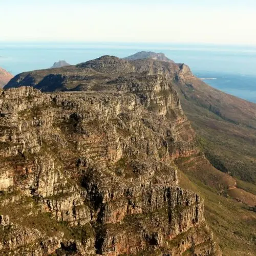 Table Mountain na Cidade do Cabo - paisagem 2