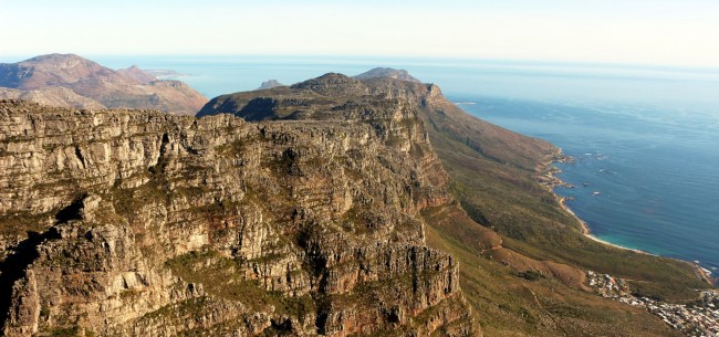 Table Mountain na Cidade do Cabo - paisagem 2