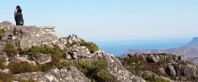 Table Mountain na Cidade do Cabo - paisagem 3