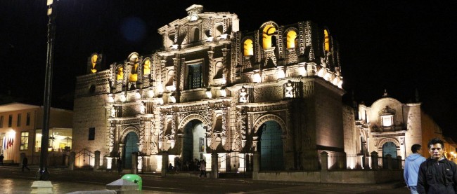 Cajamarca, norte do Peru - catedral de santa catalina