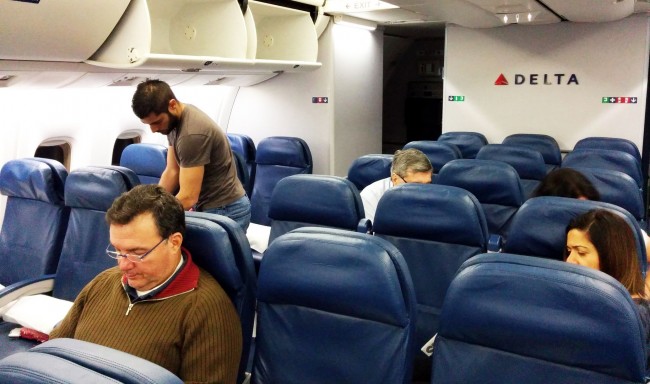 Como é voar de Delta Airlines - 3