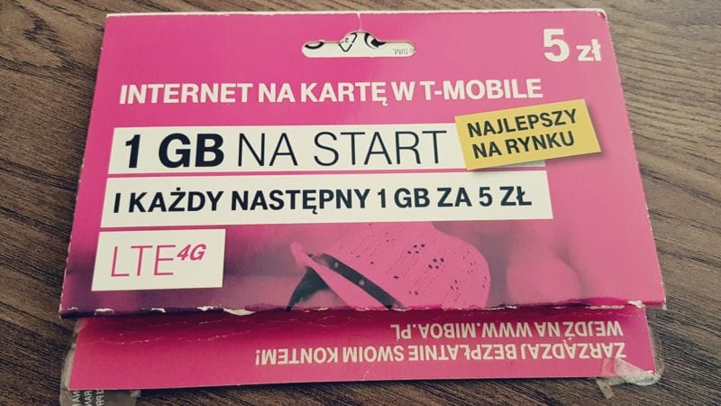 chip internet celular 3g/4g barato na Polônia - 04
