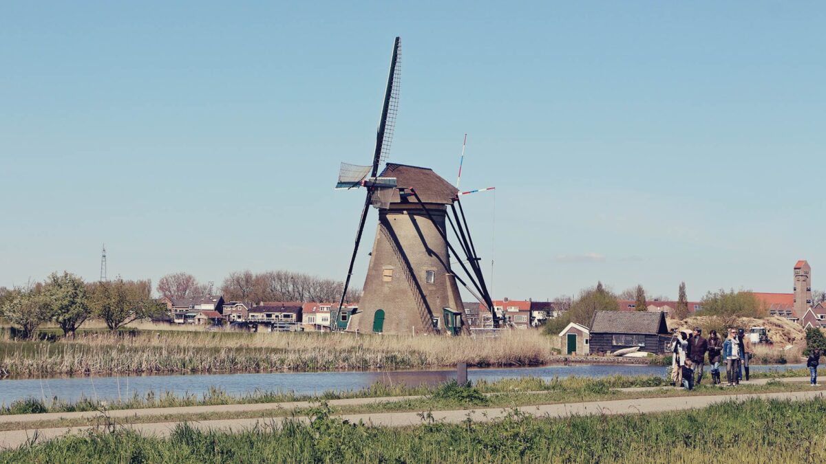 Como chegar em Kinderdijk - os primeiros moinhos da Holanda - 04