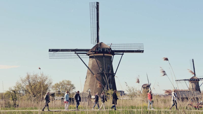 Como chegar em Kinderdijk - os primeiros moinhos da Holanda - 07