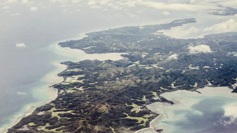 Filipinas, ilha, vista aerea