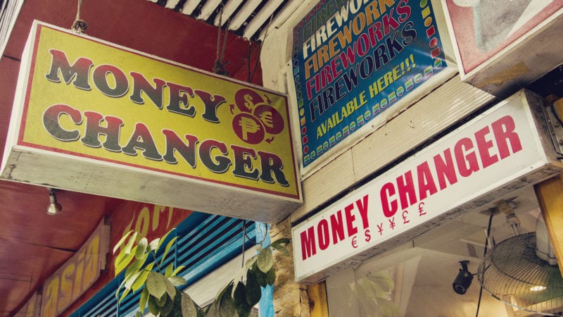 Onde trocar dinheiro nas Filipinas