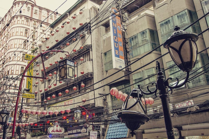 Chinatown em Manila