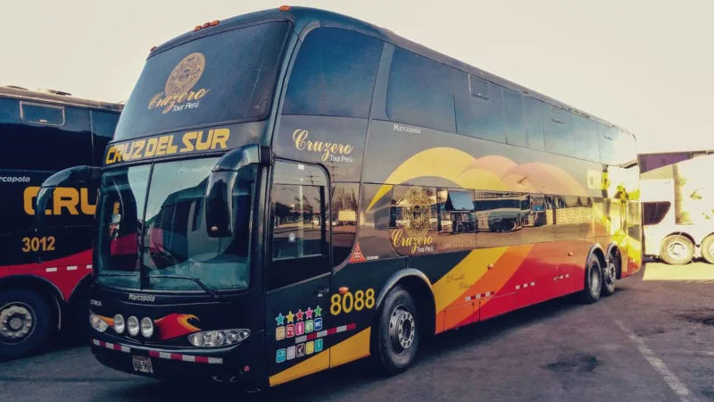 Como ir de Puno para Cusco - ônibus cruz del sur