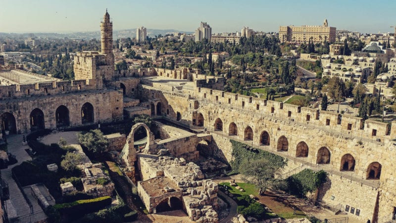 Onde ver Jerusalém do alto: Torre de David