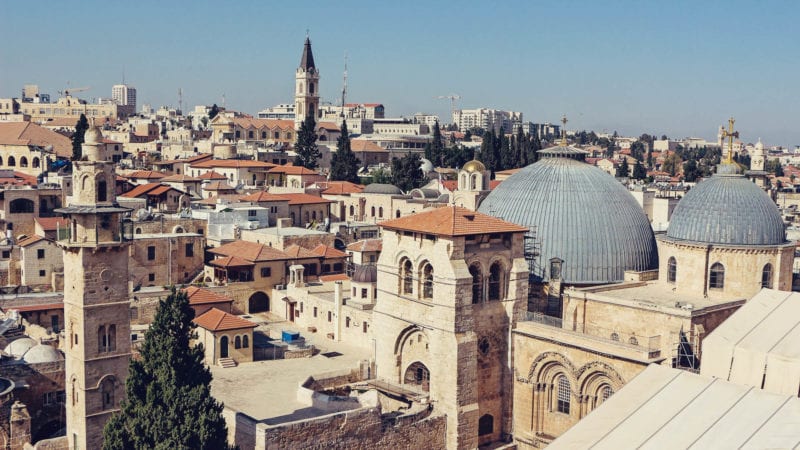 Onde ver Jerusalém do alto: Igreja Luterana do Redentor