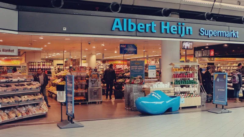 Aeroporto internacional de Amsterdam - supermercado