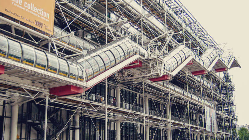 Melhores museus de Paris Centro Georges Pompidou