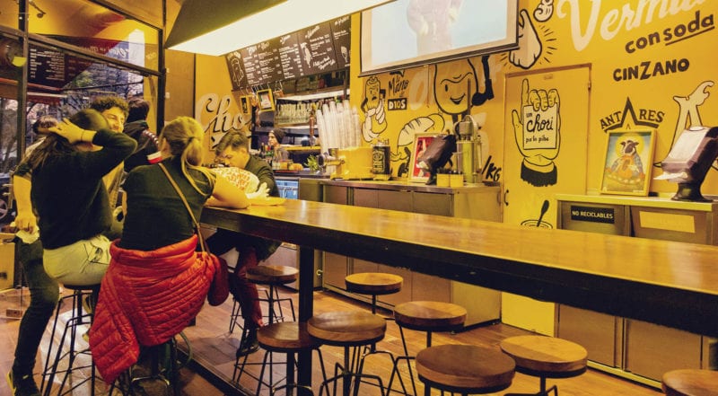 O que fazer em Buenos Aires gastando pouco - restaurante Chori