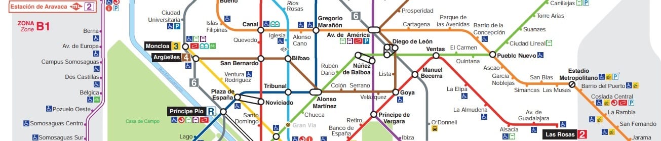 Como andar de Metrô em Madri 03