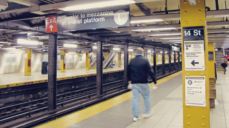 como usar o metrô de Nova York? como se localizar?