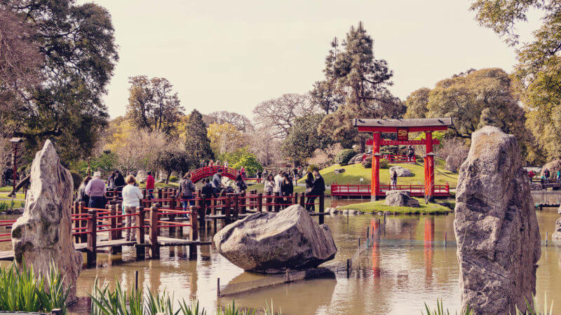 Melhores parques de Buenos Aires: jardim japonês