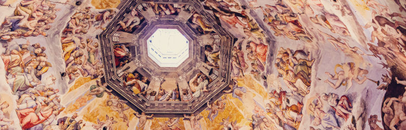como visitar o Duomo de Florença: detalhes da cúpula