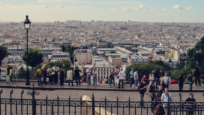 Onde ver Paris do alto: Basílica de Sacré Cœur