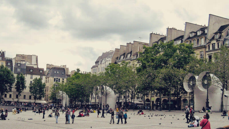 Onde ver Paris do alto: Centro Georges Pompidou