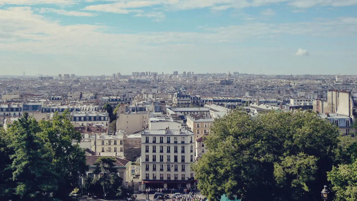 O que fazer no bairro de Montmartre em Paris vista panorâmica da cidade