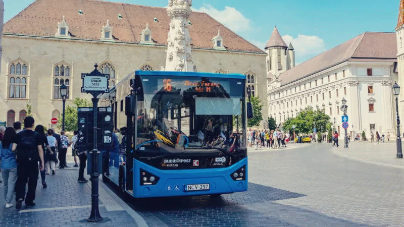Usando o transporte público de Budapeste na Hungria 07