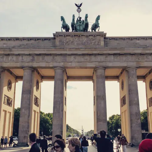 dicas de viagem para a Alemanha - imagem dos portões de Brandemburgo