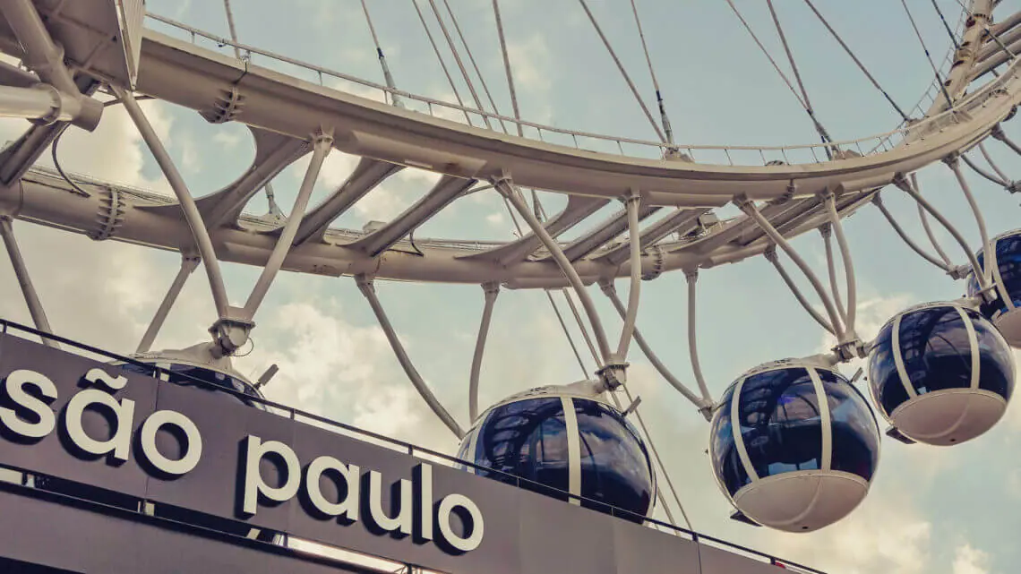Roda Gigante de São Paulo - passeio