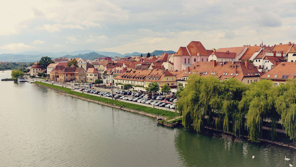 Foto da cidade de Maribor, na Eslovênia. Vamos apresentar a rotas dos vinhos na cidade