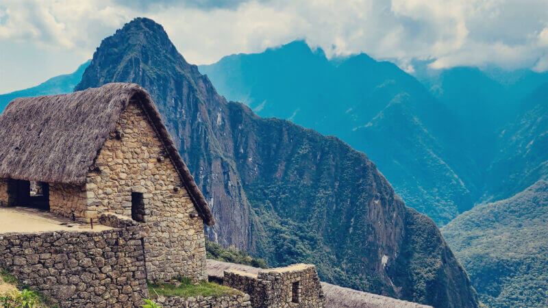 Uma casinha no alto de Machu Picchu. Fique atento, pois alguns setores de Machu Picchu estarão fechados em breve