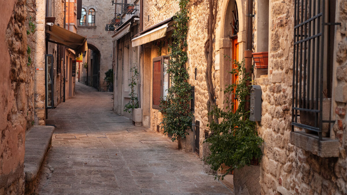 Ruas históricas de San Marino
